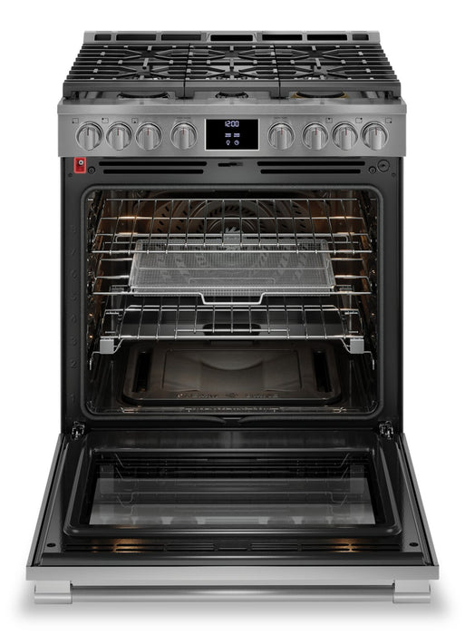 Frigidaire Professional 6 Cu. Ft. Gas Range With Total Convection and Air Fry - Smudge-Proof® Stainless Steel - PCFG3080AF