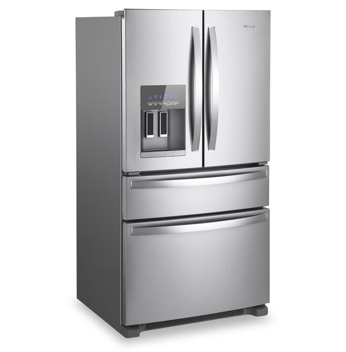 Whirlpool 36\" 24.5 Cu. Ft. French-Door Refrigerator - Stainless Steel - WRMF3636RZ