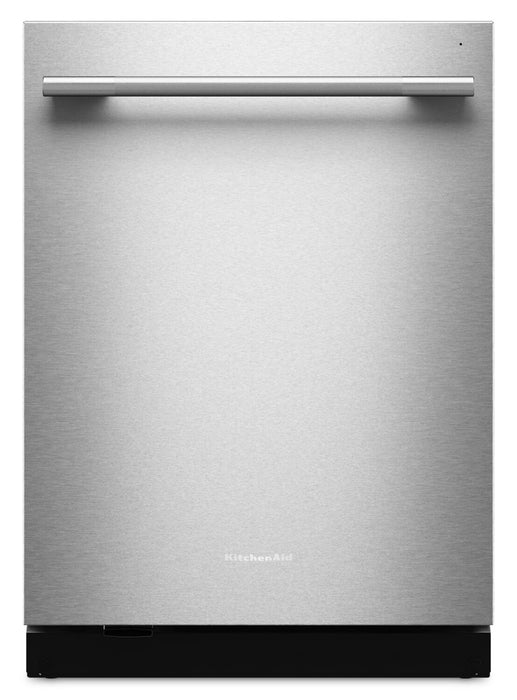 KitchenAid 24\" 44 dBA Dishwasher with 360° Max Jets™ Third Rack - PrintShield Stainless - KDTS624SPS