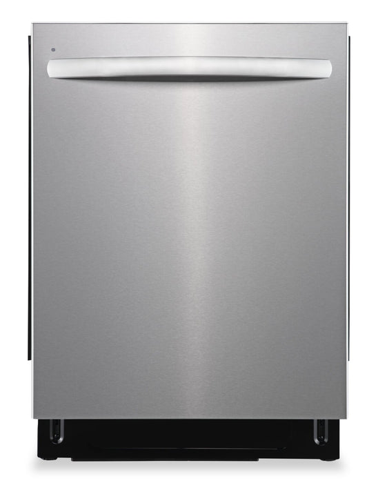 Frigidaire 24\" 49 dBA Top-Control Dishwasher with Third Rack - Stainless Steel - FDSH4502BF