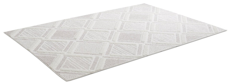 Knox Moroccan Beige Area Rug - 7'11\" x 10'10\"