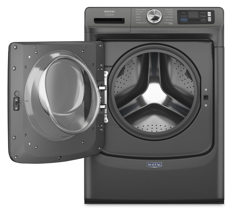 Maytag 5.8 Cu. Ft. Pet Pro Smart Front-Load Washer - Volcano Black - MFW7020RU