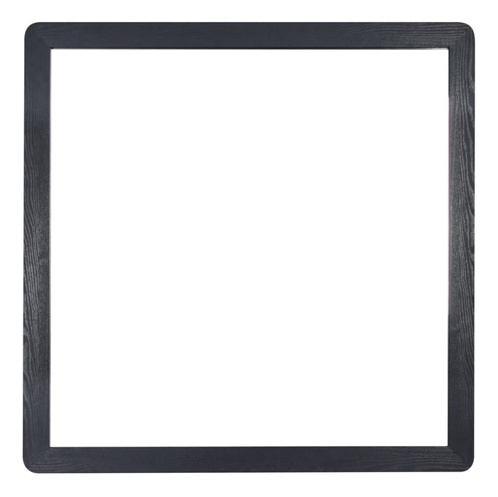 Milan Bedroom Dresser Mirror - Black