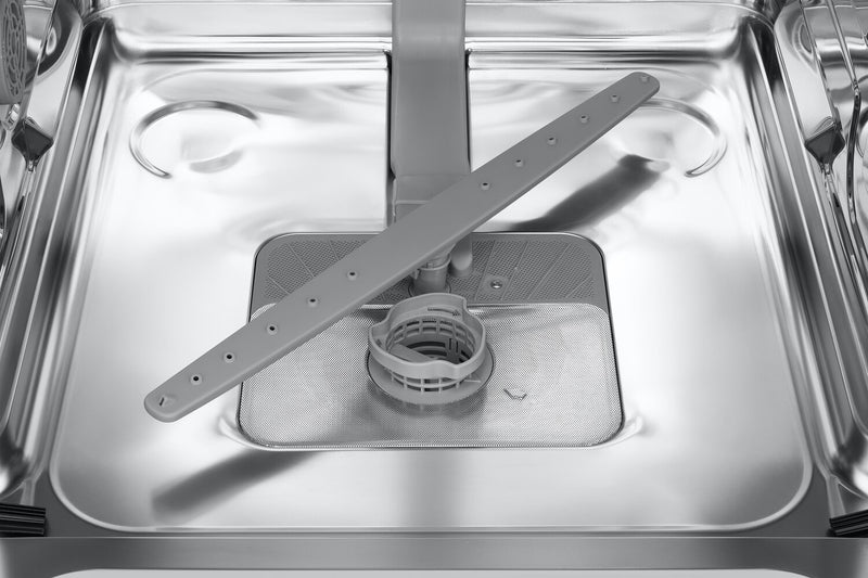 Samsung 24\" 48 dBA 5500 Series Top-Control Dishwasher with Third Rack - DW80DG5500SRAA