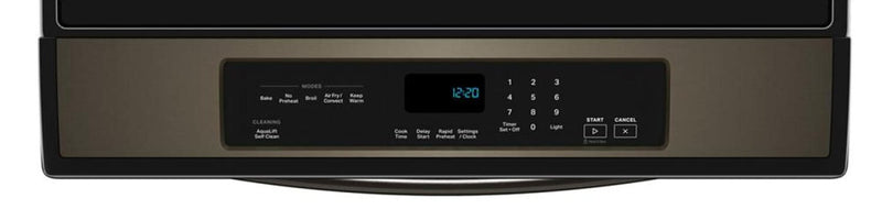 Whirlpool 6.4 Cu. Ft. Induction Range with No Preheat Air Fry - Black Stainless Steel - WSIS5030RV
