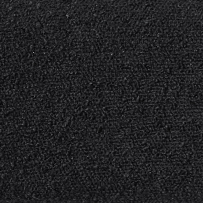 Kort & Co. Capri 7pc Dining Set with Table & 6 Chairs, Gold Accent, Pedestal Base, 72\"W - Black