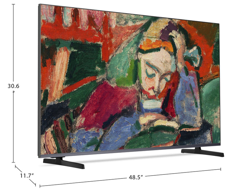 HISENSE 55\" CanvasTV QLED 4K UHD Smart Google TV (55S7N) - 2024 Model
