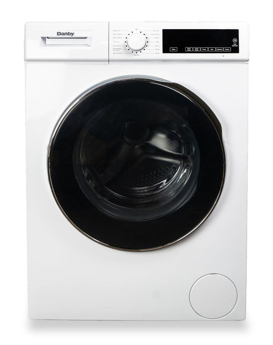 Danby 24\" 2.2 Cu. Ft. Stackable Compact Front-Load Washer with Steam - White - DWM022D3WDB
