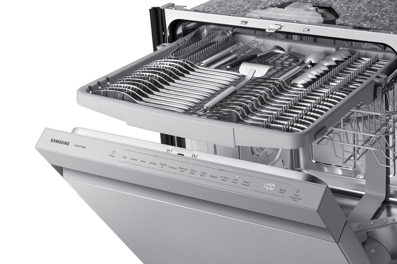 Samsung 24\" 46 dBA Smart Built-In Dishwasher with StormWash™ - Stainless Steel - DW80CG5450SRAA