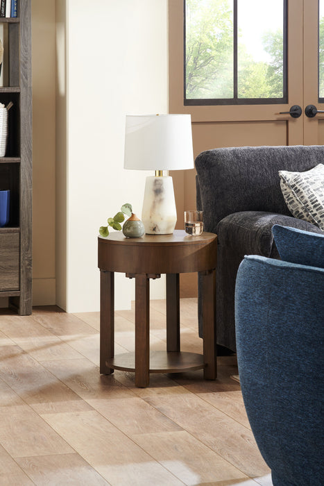 Sofia 20” Modern Stone Table Lamp - Natural Alabaster