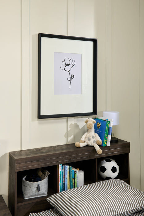 Solana 11” Modern Metal Acrylic Portable Indoor/Outdoor Table Lamp with USB Port - Black