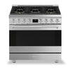 Smeg 4.6 Cu. Ft. Professional Gas Range - SPR36UGMX