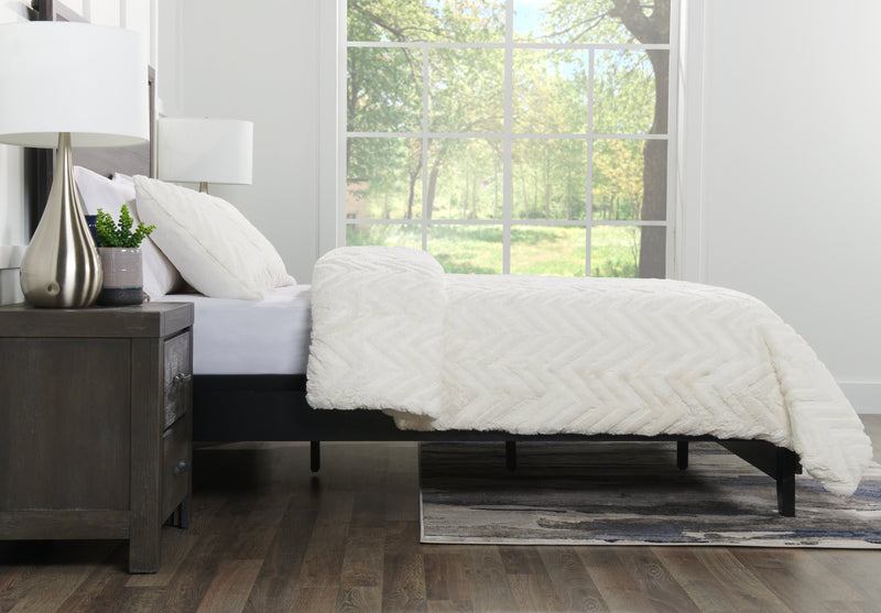 Tilda 3-Piece King Comforter Set - White