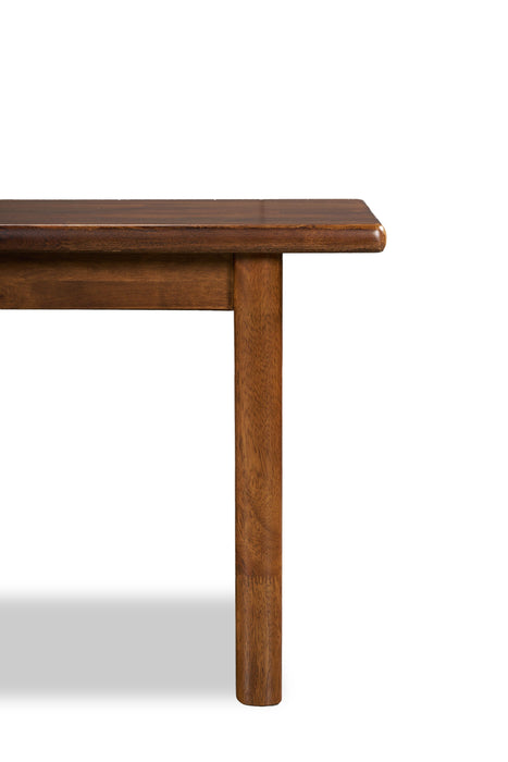 Vale Dining Bench, Wood, 58\"W - Brown