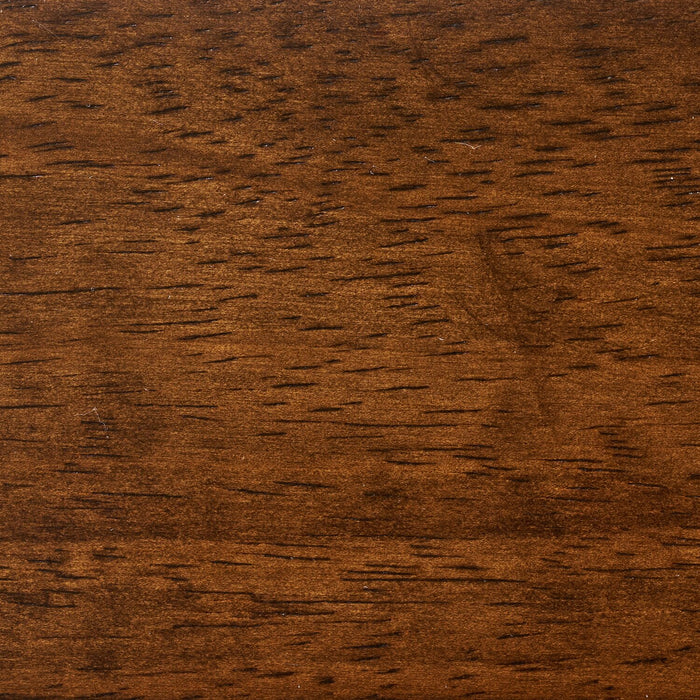 Vale Dining Chair with Polyester Fabric, Wood - Brown & Beige