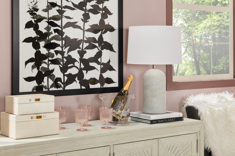 Vida Dining Server with Storage & Shelf, 61\"W - Sand