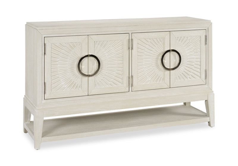 Vida Dining Server with Storage & Shelf, 61\"W - Sand