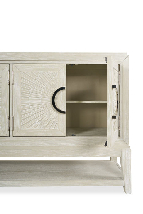 Vida Dining Server with Storage & Shelf, 61\"W - Sand