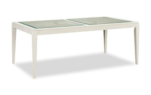 Vida Dining Table with Glass Inserts, 78