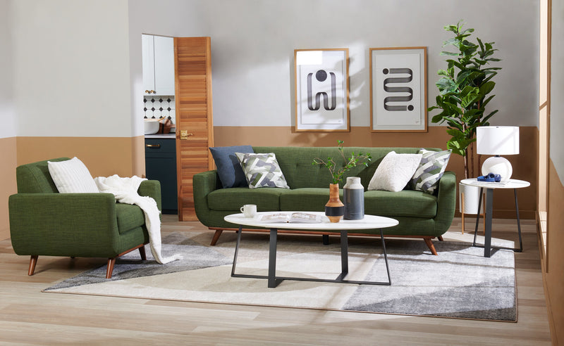 Framed Serpentine Print I - 24” x 36”