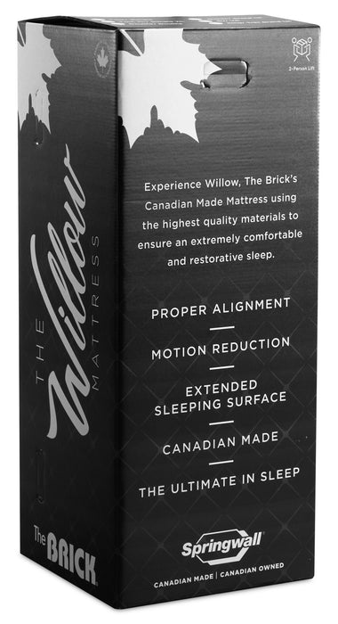 Springwall White Birch Tight Top Firm Queen Mattress-in-a-Box