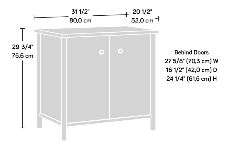 Whitaker Point 31.5\" Commercial Grade Storage Cabinet - Natural Maple