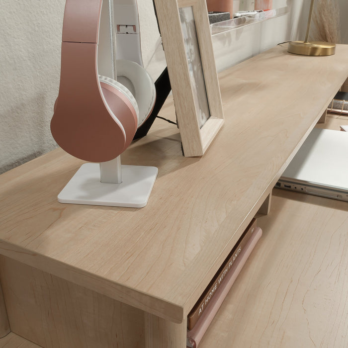 Whitaker Point 59.06\" Commercial Grade Reception Hutch with Cubbyholes - Natural Maple