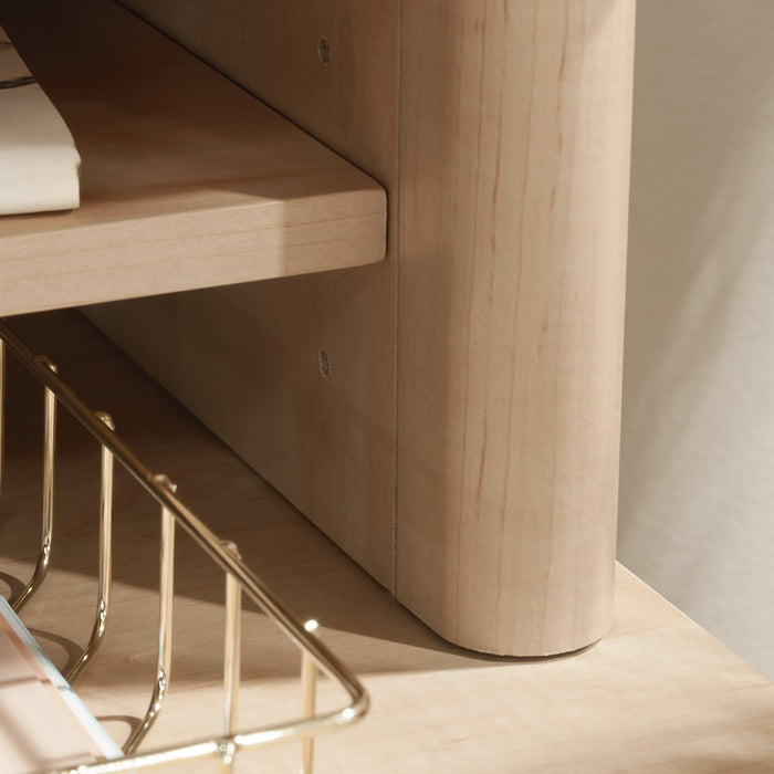 Whitaker Point 59.06\" Commercial Grade Reception Hutch with Cubbyholes - Natural Maple