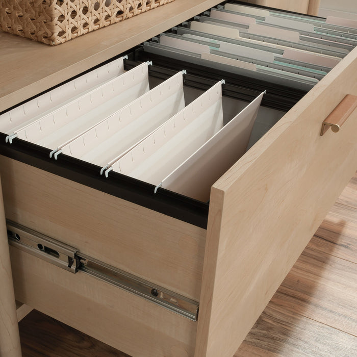 Whitaker Point 66.73\" Commercial Grade Credenza with Drawer & Cabinets - Natural Maple