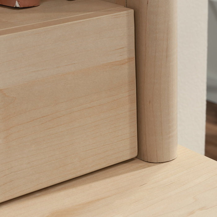 Whitaker Point 31.5\" Library Hutch with Drawer - Natural Maple