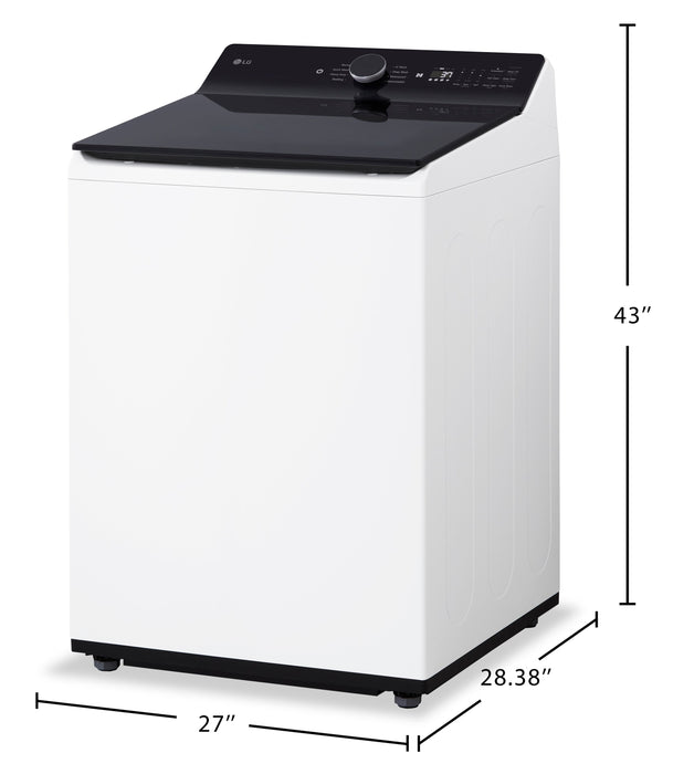 LG 6.1 Cu. Ft. Smart Top-Load High-Efficiency Washer - White - WT8405CW