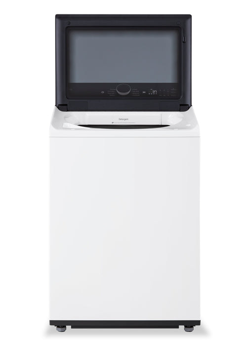 LG 6.1 Cu. Ft. Top-Load Washer with EasyUnload™ and 7.3 Cu. Ft. Electric Dryer with EasyLoad™ - White