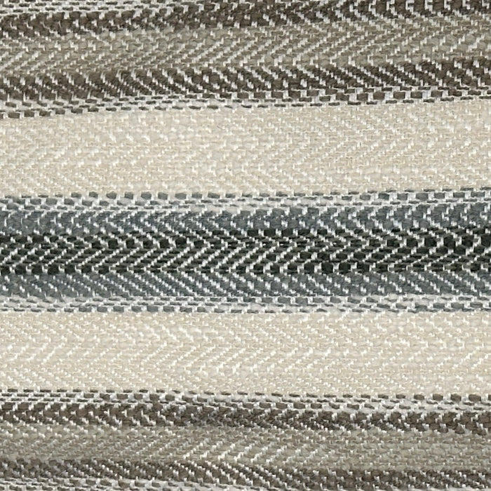 Made in Canada Wynn 2-Piece Chenille Fabric Sectional with Nailhead Trim and Wood Bun Legs - Taupe