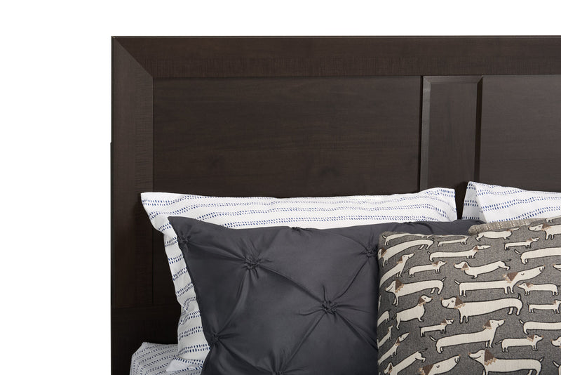Yorkdale Queen 6 Drawer Storage Bed - Brown