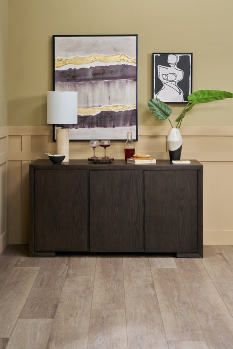 Zelda Dining Sever with Storage, 60\"W - Espresso Brown