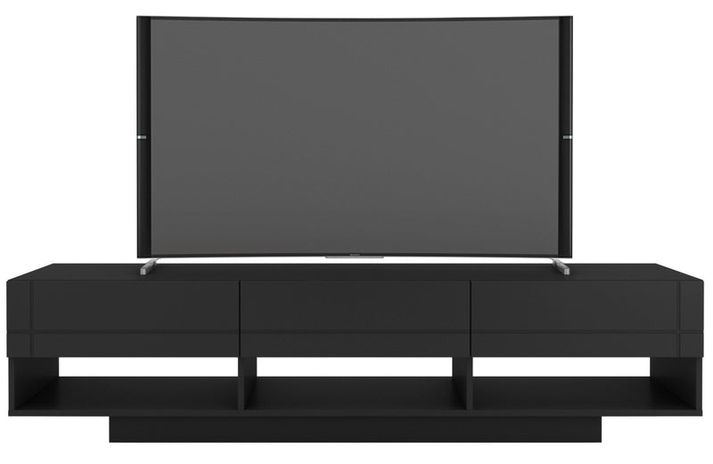 Nordika Stereo 72\" TV Stand - Black