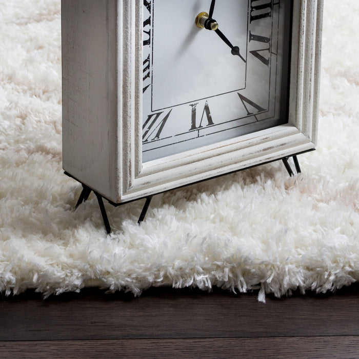 Ker Cream Lines 4x6 Area Rug