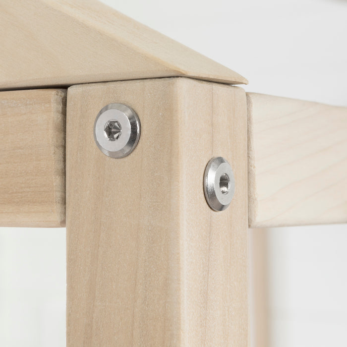 Sweedi Twin House Bed - Natural Wood