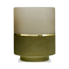 Green 6\" Glass Candle Holder