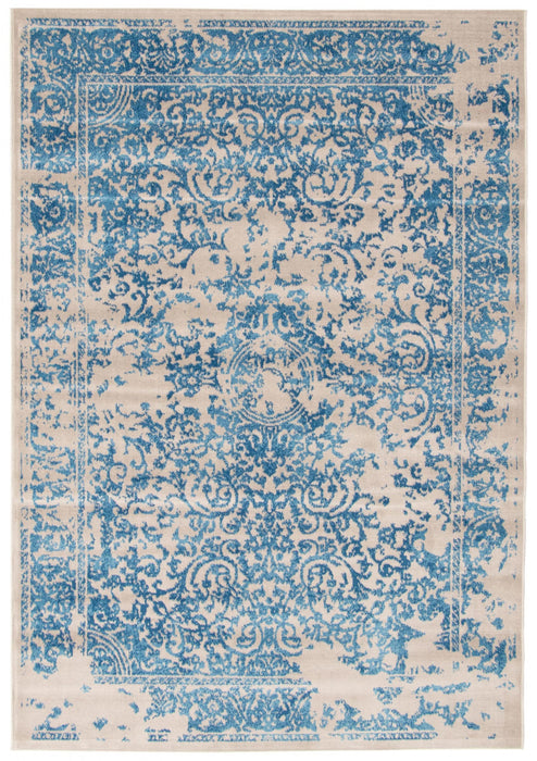 Corinne Blue 6'7\" x 9'6\" Area Rug