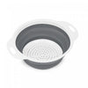 Collapsible Colander Small White/Grey - Set of 2 Cookware