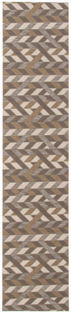 Bellezza Dark Brown 2'2\" x 8'0\" Area Rug