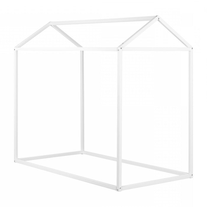 Sweedi Twin House Bed - Pure White