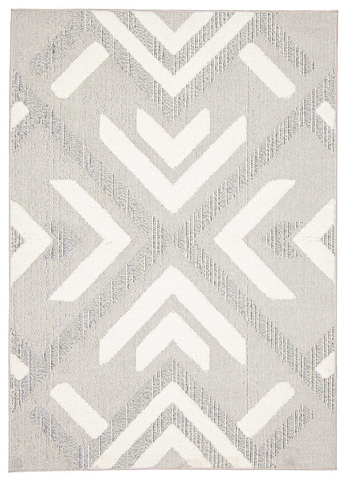 Tyisha Grey Area Rug - 8'0\" x 10'0\"