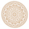 Simcha Taupe Area Rug - 8'0\" x 8'0\"