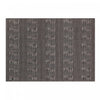 Vinyl Placemat Ellis Chocolate - Set of 12