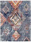 Makondo Mosaique Blue Area Rug - 6'7\" x 9'6\"