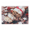 Printed Glass Cutting Board Frosted Fruitcake - Set of 2