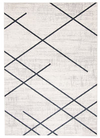 Damali Ivory/Blue Machine Washable Area Rug - 8'0