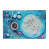 Printed Glass Cutting Board Snowman Marshmallow - Set of 2